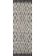Kenzie KNZ-01 Ivory/Charcoal Area Rug