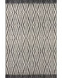 Kenzie KNZ-01 Ivory/Charcoal Area Rug