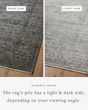 Katherine KES-01 Ocean/Gold Area Rug
