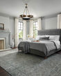 Katherine KES-01 Ocean/Gold Area Rug