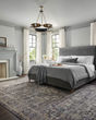 Katherine KES-03 Midnight/Tobacco Area Rug