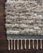 Khalid KF-04 Pewter/Ink Area Rug
