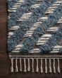 Khalid KF-06 Blue/Pewter Area Rug