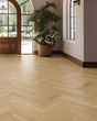 The Gault Estate Herringbone Antiqued Lace Oak Hardwood