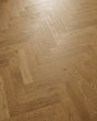 The Gault Estate Herringbone Woven Wicker Oak Hardwood