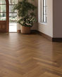 The Gault Estate Herringbone English Brown Oak Hardwood
