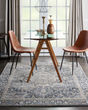 Moroccan Celebration KI381 Navy Area Rug