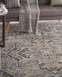 Moroccan Celebration KI381 Navy Area Rug