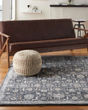 Moroccan Celebration KI385 Navy Area Rug