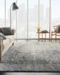 Moroccan Celebration KI3M1 Slate Area Rug