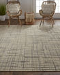 Kirkwood T8001 Tan/Silver Area Rug
