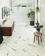 Korlok Select Brunella Marble Herringbone Luxury Vinyl