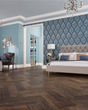 Korlok Select Salvaged Barnwood Herringbone Luxury Vinyl