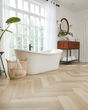 Korlok Select Texas White Ash Herringbone Luxury Vinyl