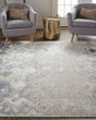 Laina 39G7F Tan/Ivory/Blue Area Rug