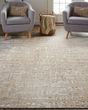 Laina 39G9F Tan/Brown/Blue Area Rug
