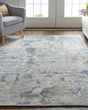 Laina 39GHF Ivory/Gray/Blue Area Rug