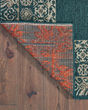 Latitude 1503b Blue/Grey Area Rug