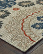 Latitude 1903w Grey/Blue Area Rug