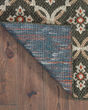 Latitude 1904k Grey/Orange Area Rug