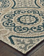 Latitude 609x Grey/Blue Area Rug