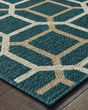 Latitude 806b Blue/Grey Area Rug