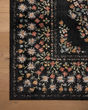 Laurel LAU-02 Black Area Rug