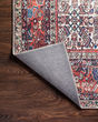 Layla LAY-12 Ivory/Brick Area Rug