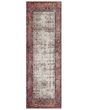 Layla LAY-12 Ivory/Brick Area Rug