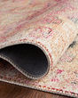 Layla LAY-17 Pink/Lagoon Area Rug