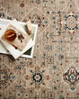 Leigh LEI-02 Dove/Multi Area Rug