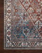 Lenna LEA-04 Brick/Sky Area Rug