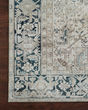 Lenna LEA-06 Natural/Denim Area Rug