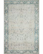 Lenna LEA-06 Natural/Denim Area Rug