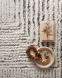 Levitt Shag LEV-02 Ivory/Grey Area Rug