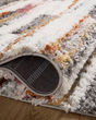 Levitt Shag LEV-03 Ivory/Sunset Area Rug