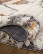 Levitt Shag LEV-05 Ivory/Fiesta Area Rug