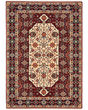 Lilihan 1802w Red/Ivory Area Rug