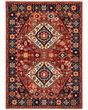 Lilihan 2061v Red/Blue Area Rug