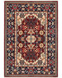 Lilihan 2062r Red/Blue Area Rug