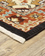 Lilihan 4929a Black/Red Area Rug
