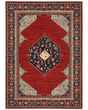 Lilihan 5503m Red/Blue Area Rug