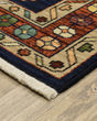 Lilihan 90b Blue/Red Area Rug