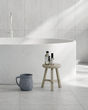 Linencloth 2 Grey 12x24 Porcelain Tile