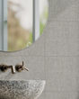 Linencloth 2 Pewter 12x24 Porcelain Tile