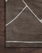Logan LOG-01 Mocha/White Area Rug