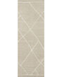 Logan LOG-01 Oatmeal/White Area Rug