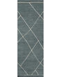 Logan LOG-01 Slate/White Area Rug
