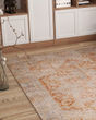 London 4801 Rust Area Rug