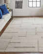 Longridge T8002 Ivory/Tan Area Rug